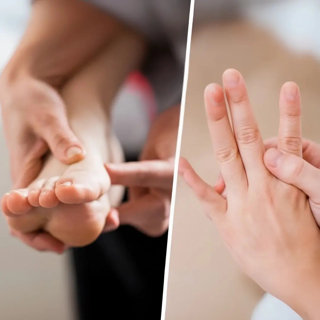 stickningar i händer och fötter