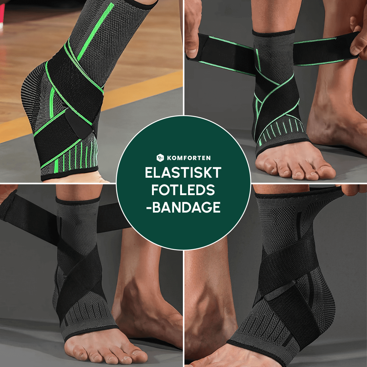 Elastiskt Fotledsbandage - Komforten