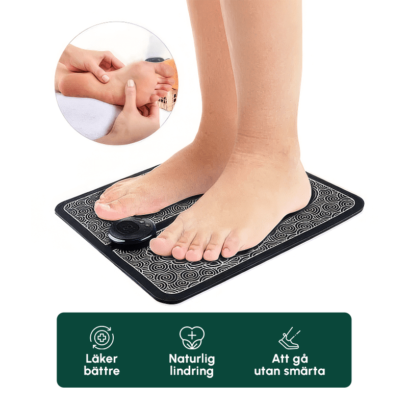 EMS Massageapparat för Elektrisk Fotmassage - Komforten