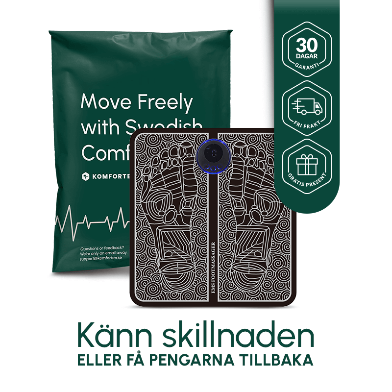 EMS Massageapparat för Elektrisk Fotmassage - Komforten
