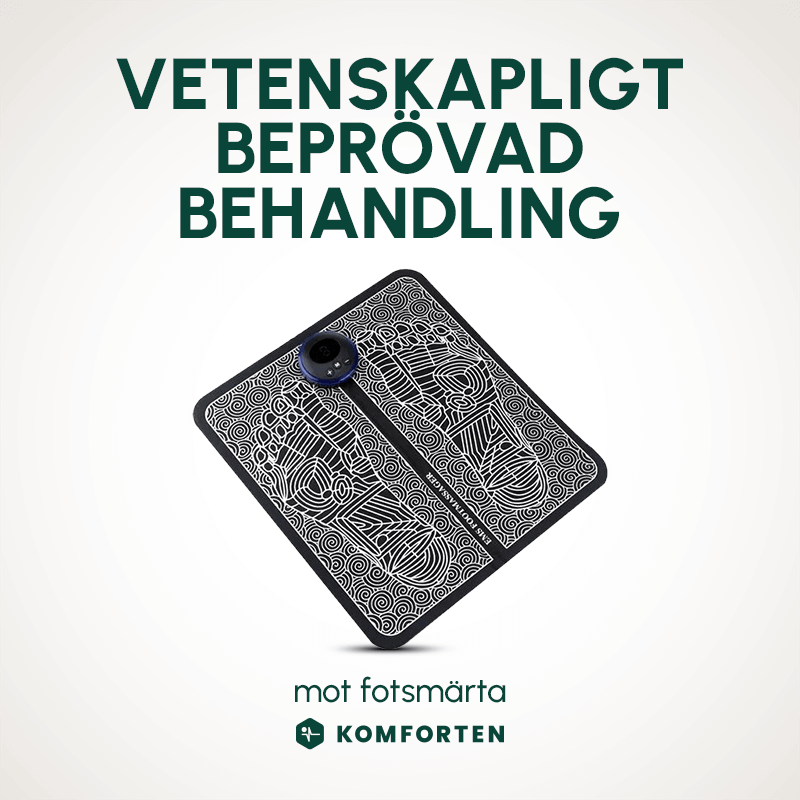 EMS Massageapparat för Elektrisk Fotmassage - Komforten