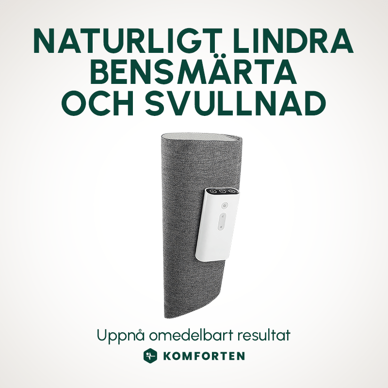 HealWrap – Benmassageapparat för Smärtlindring och Avslappning - Komforten