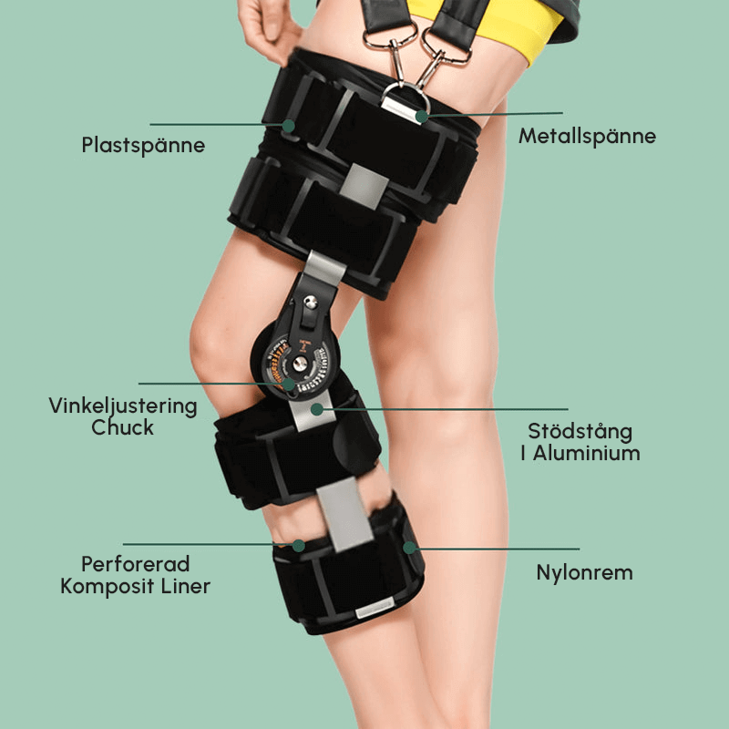Knäskydd för korsbandsskada - Komforten