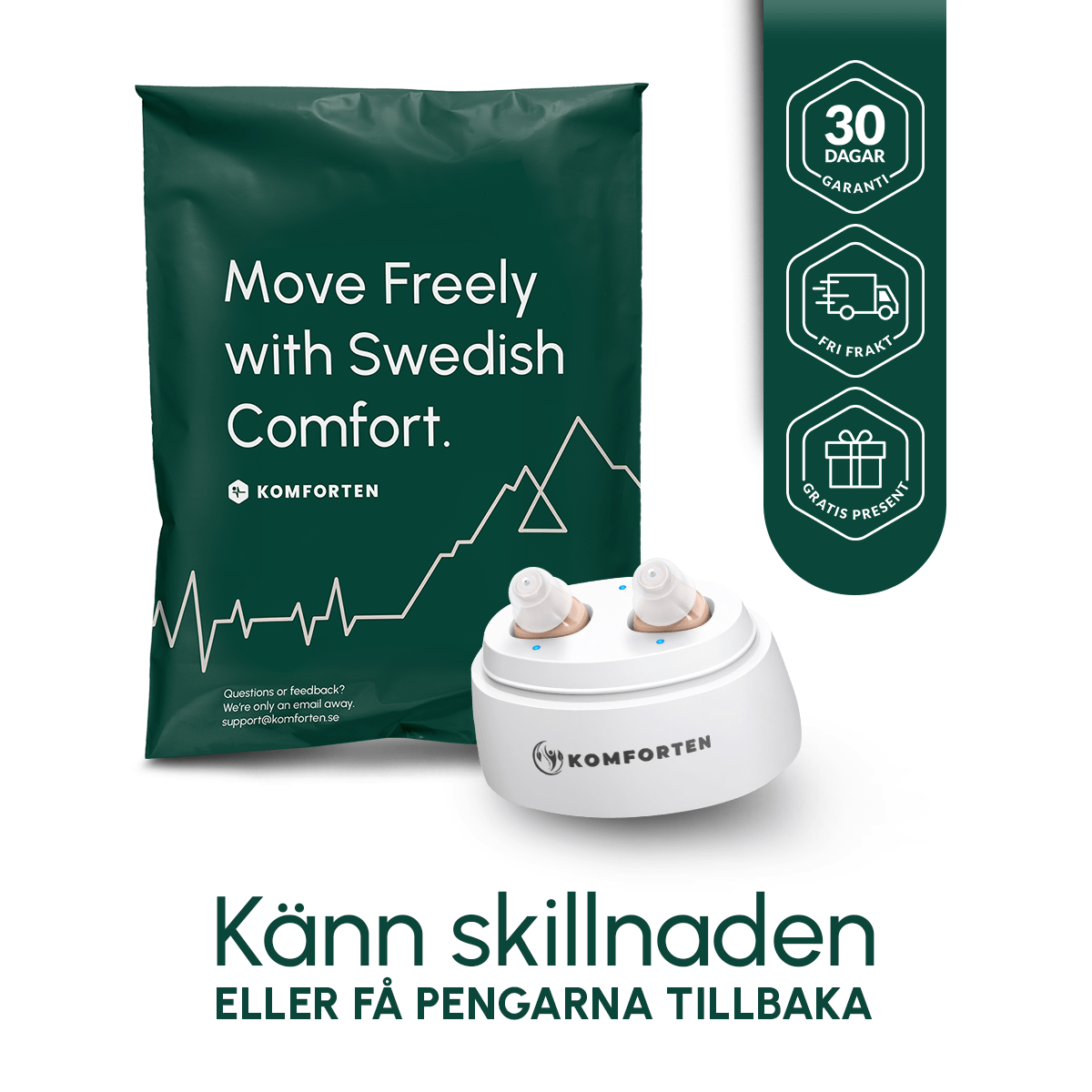 Komfortens Hörsel - Hjälpmedel - Kristallklart Ljud Till En Bråkdel Av Priset - Komforten