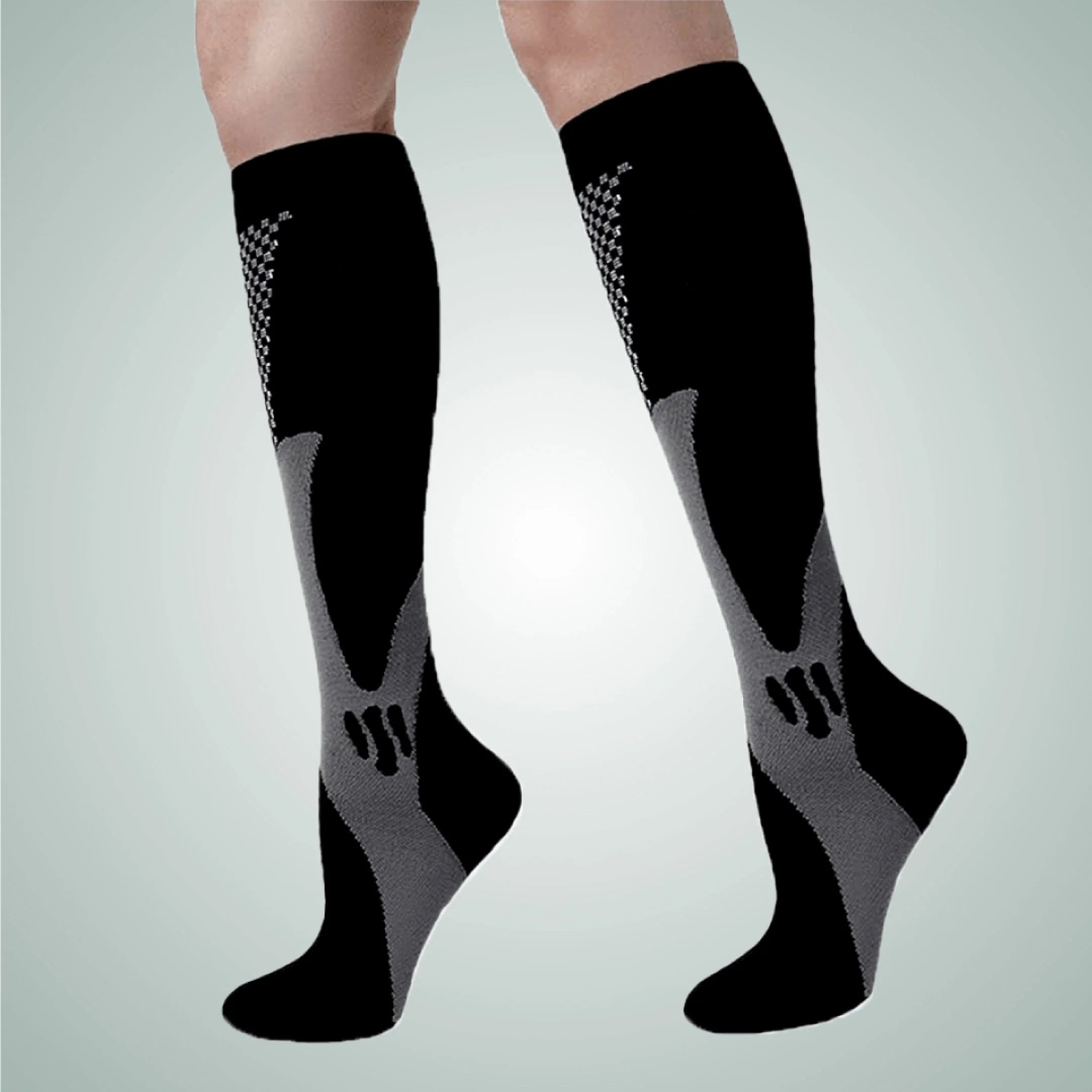 Hur kompressionsstrumpor hjälper vid brännande fötter och varma fötter