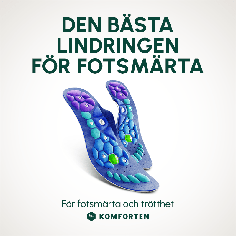 Magnetiska Akupressur Sulor – Friska, Smärtfria Fötter Med Varje Steg - Komforten