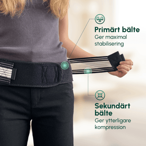 NordicWrap ryggbälte i neopren - Komforten