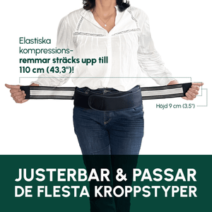 NordicWrap ryggbälte i neopren - Komforten