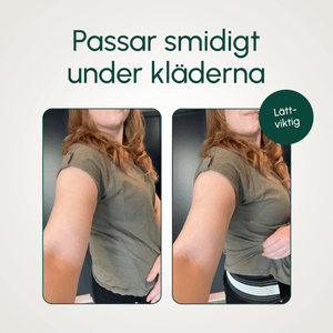 NordicWrap ryggbälte i neopren - Komforten