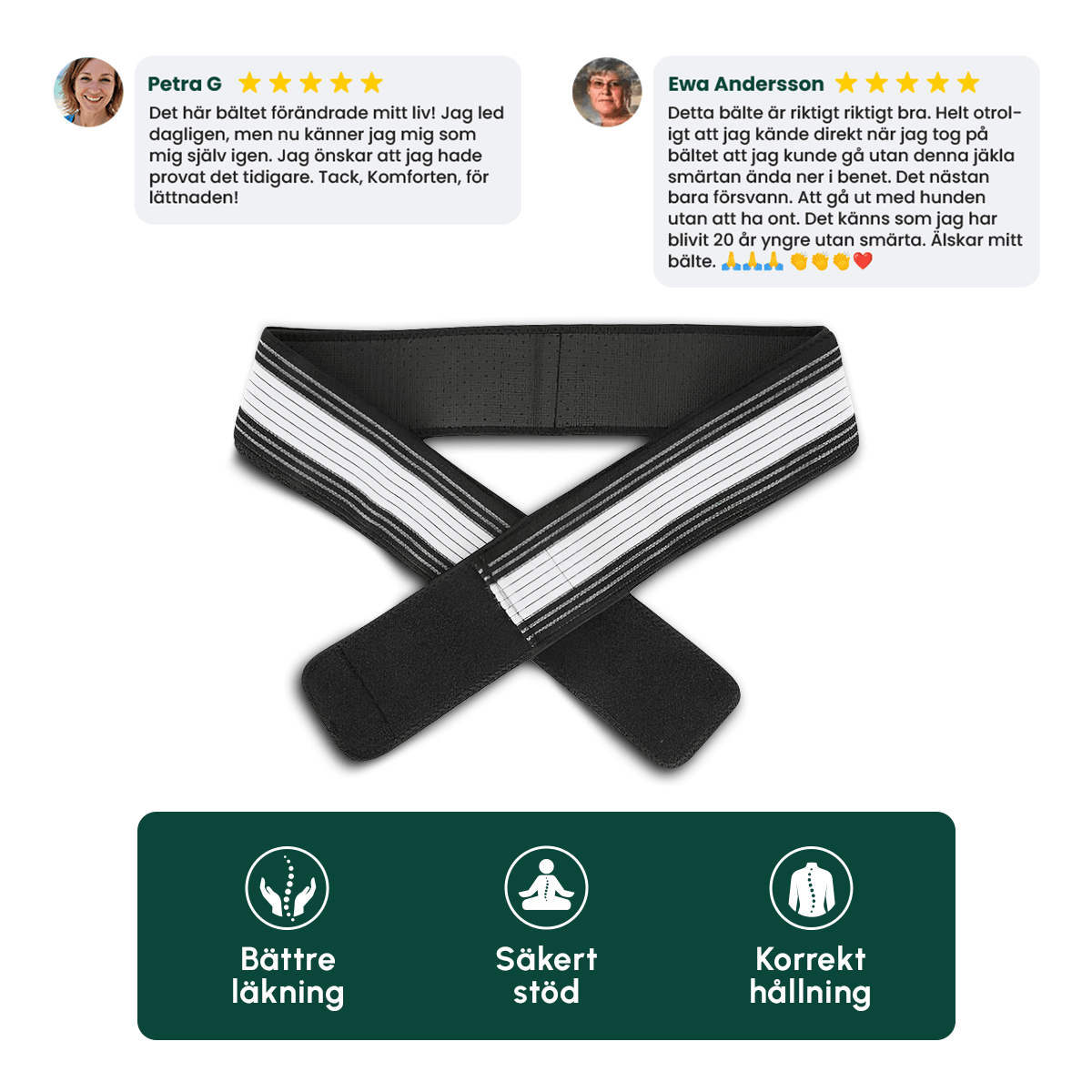Rygg Komforten - Lindra ryggbesvär och gå utan smärta! - Komforten