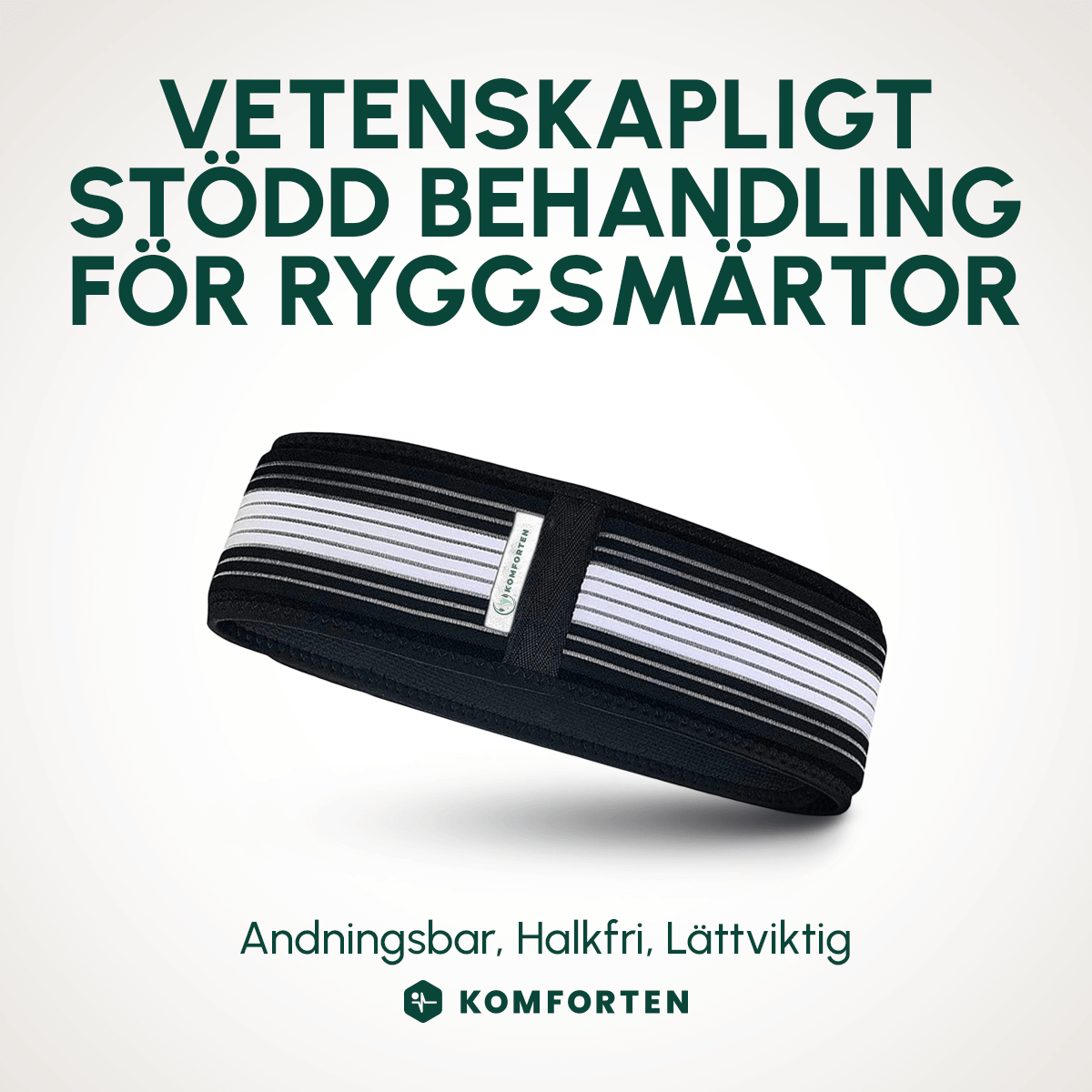 Rygg Komforten - Lindra ryggbesvär och gå utan smärta! - Komforten