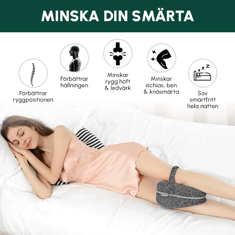 SovKomforten™ Benkudde – Ergonomisk i Memory Foam för Bättre Komfort - Komforten