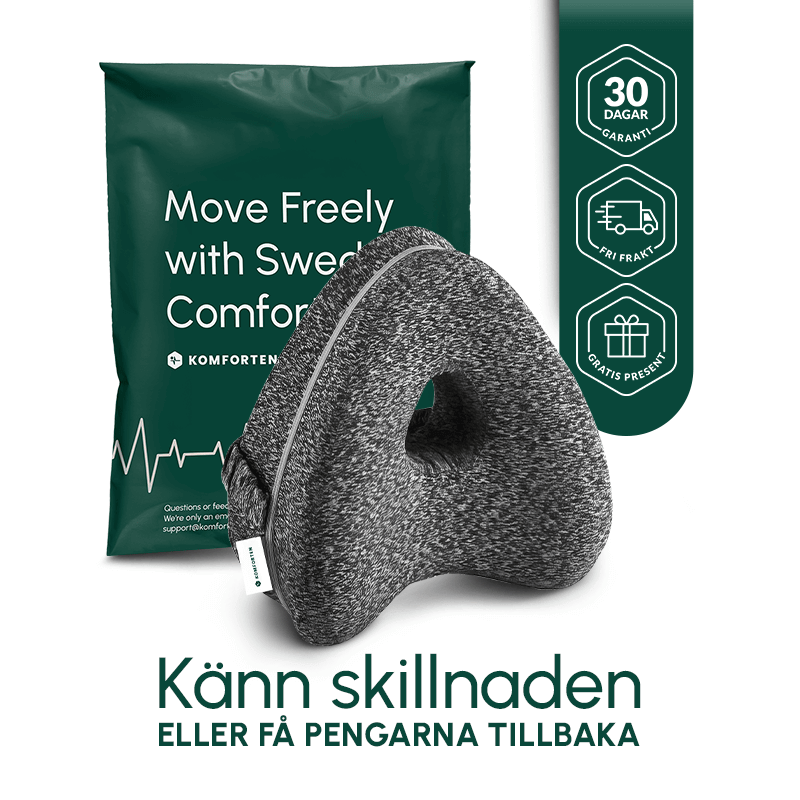 SovKomforten™ Benkudde – Ergonomisk i Memory Foam för Bättre Komfort - Komforten