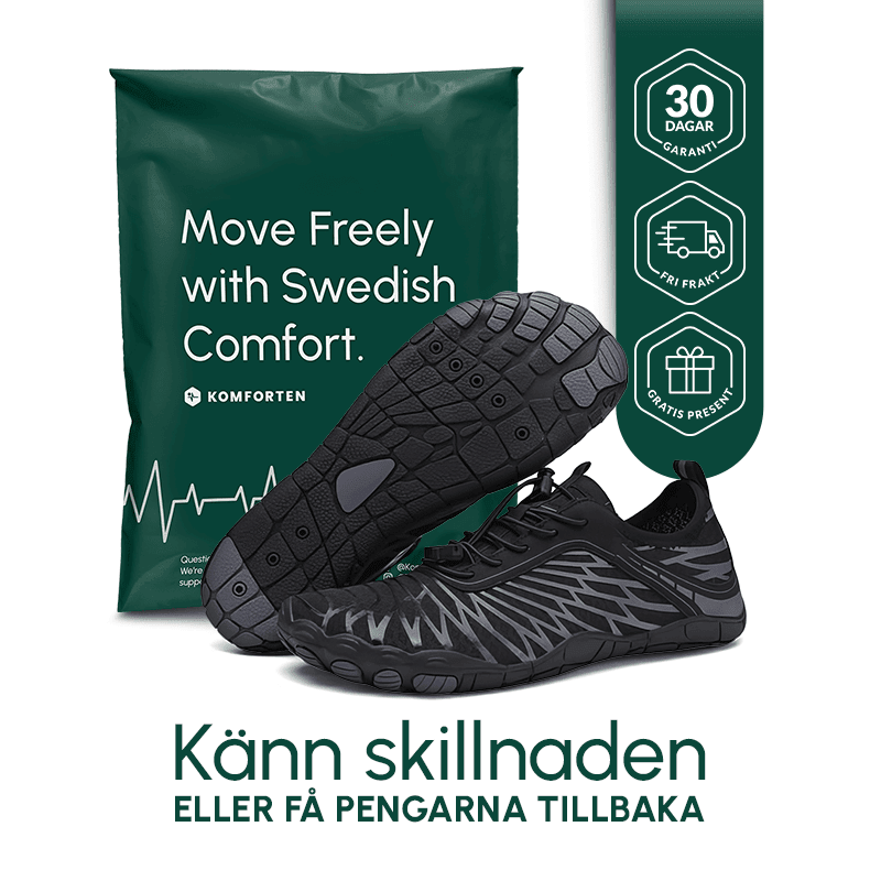 Ströva barfotaskor - Komforten