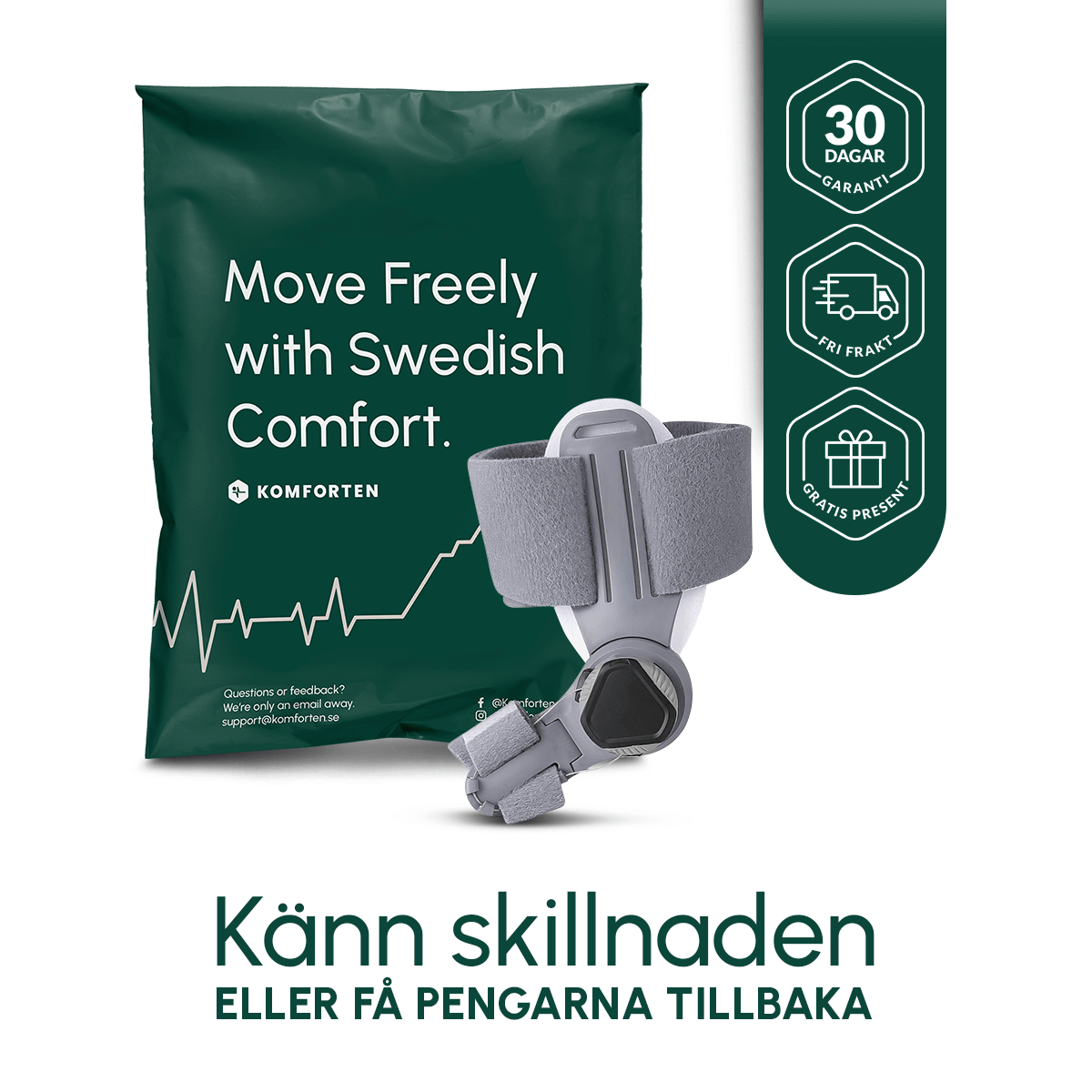 Takomforten™ Bunion Corrector – Korrigering av Hallux Valgus - Komforten