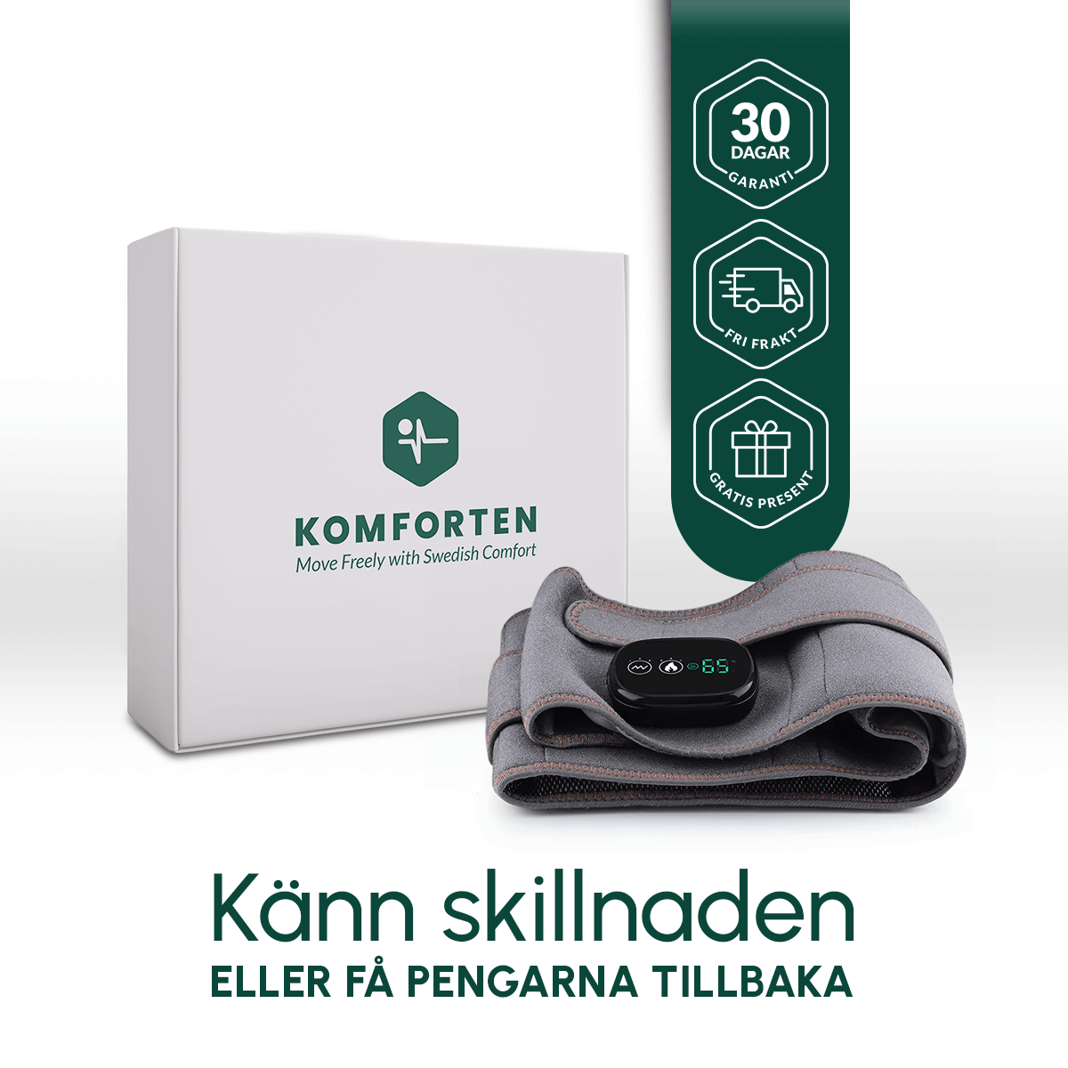 TermoReliever™ Värmebälte för Ryggen - Komforten