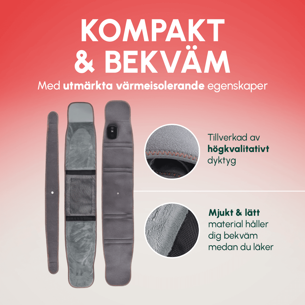 TermoReliever™ Värmebälte för Ryggen - Komforten